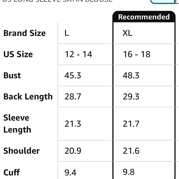 Zeagoo dark navy silky blouse - Picture 6 of 6